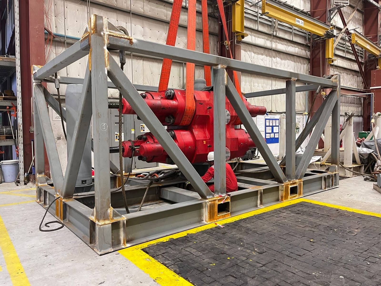 Turan Drilling & Engineering üçün BOP nəqliyyat çərçivələri